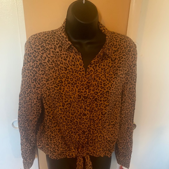 H&M animal print shirt, size 6, new with tag - Picture 4 of 4
